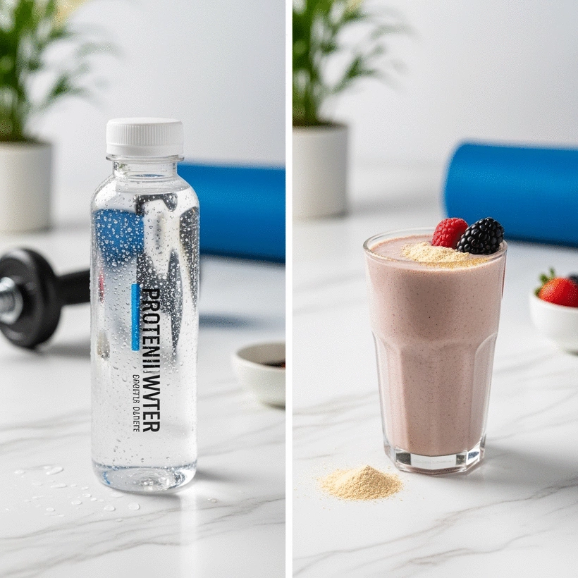 Protein Water vs. Traditional Protein Shakes: Which is Better for Your Fitness Goals?